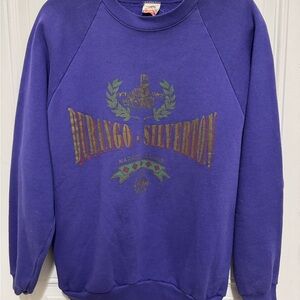 Fruit of the Loom Purple Crewneck Sweater